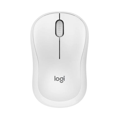 Egér, vezeték nélküli, optikai, csendes, BT, LOGITECH "M240", piszkosfehér