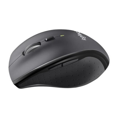 Egér, vezeték nélküli, lézeres, normál méret, USB, LOGITECH "M705 Marathon", fekete