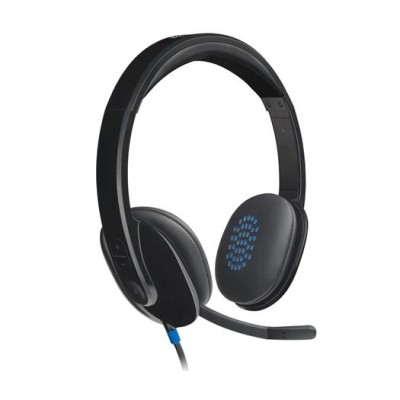 Fejhallgató, mikrofonnal, USB csatlakozás, LOGITECH "H540"