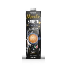 Növényi ital, dobozos, 1 l, MAND`OR "Prémium Barista", kókusz