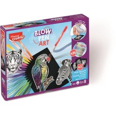 Fújós filctoll készlet, MAPED CREATIV "Blow pen Basic"