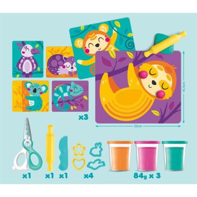 Modellező gyurmakészlet, MAPED CREATIV "Early Age My First Modeling Kit"