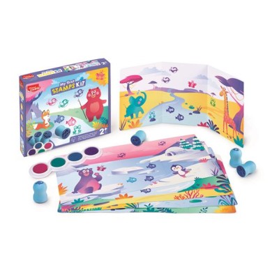 Nyomdázó készlet, állatok, MAPED CREATIV "Early Age My First Stamps Kit"