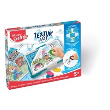 Rajztábla, kastélyok, MAPED CREATIV „Textur` Art”
