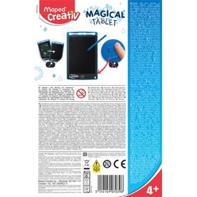 Mágikus táblagép, 8,5", MAPED CREATIV "Magic Board" Mágikus táblagép, 8,5", MAPED CREATIV "Magic Board"