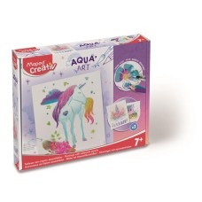 Akvarell festőkészlet, unikornis, MAPED CREATIV "Aqua Art"