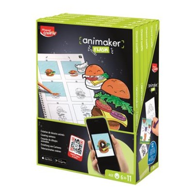 Animációkészítő készlet applikációval, MAPED CREATIV "Animaker Flash", Pop Animációkészítő készlet applikációval, MAPED CREATIV "Animaker Flash", Pop