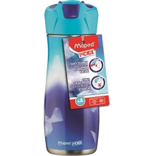 Kulacs, 580 ml, rozsdamentes acél, MAPED PICNIK "Concept Kids Arctic", jégvilág