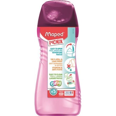 Kulacs, 430 ml, MAPED PICNIK  "Origins", pink