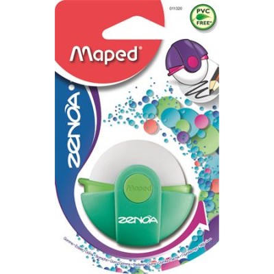 Radír, műanyag tokos, MAPED "Zenoa"