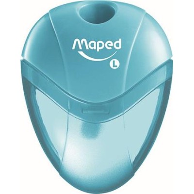 Hegyező, egylyukú, tartályos, balkezes, MAPED "I-Gloo", vegyes színek