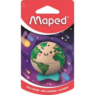 Hegyező, egylyukú, tartályos, MAPED „Planet”, bolygók, vegyes minták