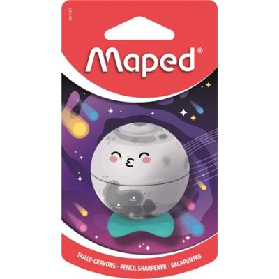 Hegyező, egylyukú, tartályos, MAPED „Planet”, bolygók, vegyes minták