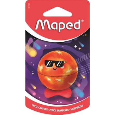 Hegyező, egylyukú, tartályos, MAPED „Planet”, bolygók, vegyes minták