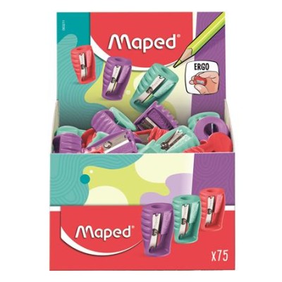 Hegyező display, egylyukú, MAPED "Boogy", vegyes színek