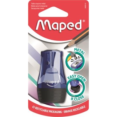Hegyező, egylyukú, tartályos, MAPED "Tonic", vegyes színek Hegyező, egylyukú, tartályos, MAPED "Tonic", vegyes színek