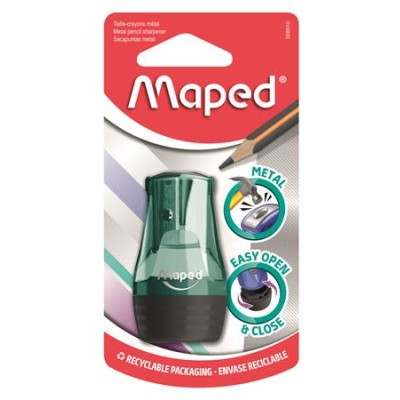 Hegyező, egylyukú, tartályos, MAPED "Tonic", vegyes színek Hegyező, egylyukú, tartályos, MAPED "Tonic", vegyes színek