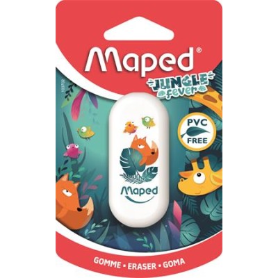 Radír, MAPED "Jungle Fever", vegyes minta