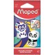 Radír, vegyes minták, MAPED "Ergo Fun Multicolor"