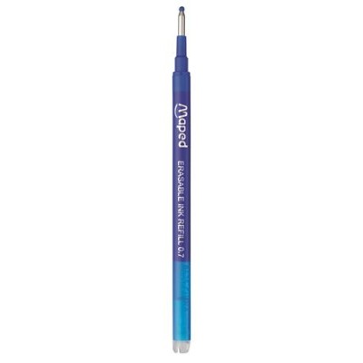Írástanuló rollertoll, utántöltővel, 0,7 mm, radírozható, MAPED "KIDY Learn MAGIC", vegyes minták