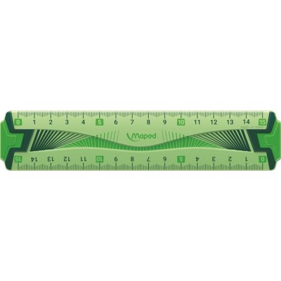 Vonalzó, műanyag, hajlítható, 15 cm, MAPED "Flex"
