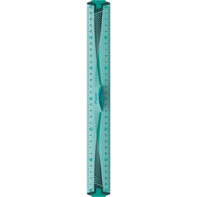 Vonalzó, műanyag, hajlítható, 30 cm, leszorítóval, MAPED "Flex"