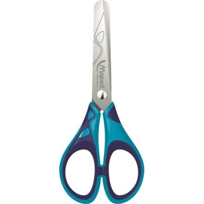 Olló, iskolai, 13 cm, MAPED "Essentials Soft"