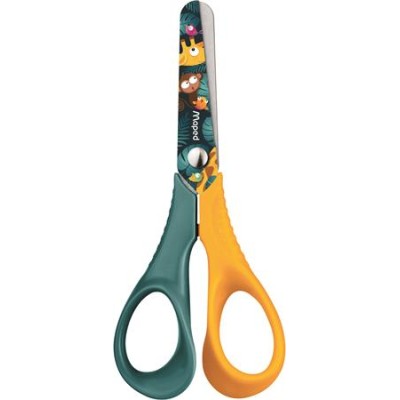 Olló, óvodai, 12 cm, MAPED "Jungle Fever Vivo", vegyes színek Olló, óvodai, 12 cm, MAPED "Jungle Fever Vivo", vegyes színek