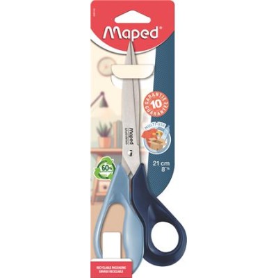 Olló, általános, 21 cm, MAPED „Multiuse Advanced Asym”, vegyes színek