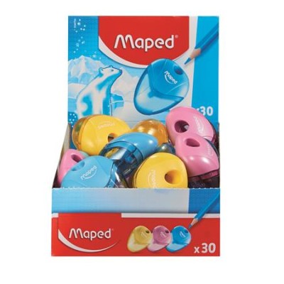 Hegyező display, egylyukú, tartályos, MAPED "I-Gloo", vegyes színek Hegyező display, egylyukú, tartályos, MAPED "I-Gloo", vegyes színek