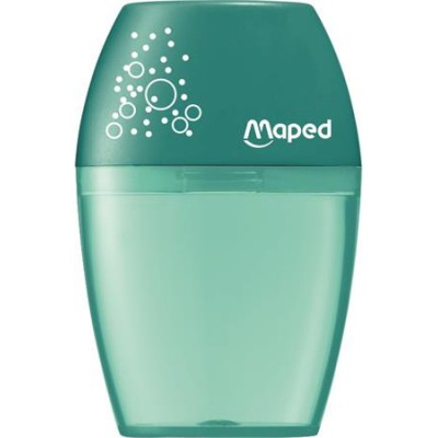 Hegyező, egylyukú, tartályos, MAPED "Shaker", vegyes színek