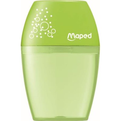 Hegyező, egylyukú, tartályos, MAPED "Shaker", vegyes színek