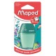 Hegyező, egylyukú, tartályos, MAPED "Shaker", vegyes színek