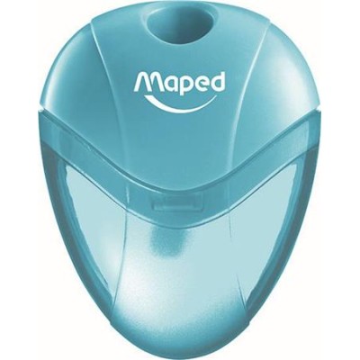 Hegyező, egylyukú, tartályos, MAPED "I-Gloo", vegyes színek