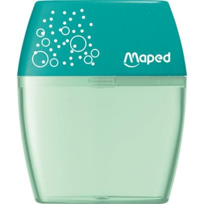 Hegyező, kétlyukú, tartályos, MAPED "Shaker", vegyes színek