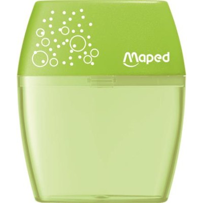 Hegyező, kétlyukú, tartályos, MAPED "Shaker", vegyes színek