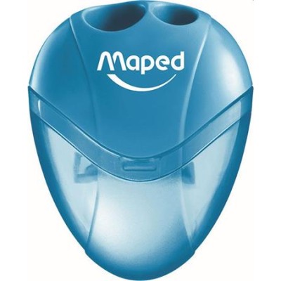 Hegyező, kétlyukú, tartályos, MAPED "I-Gloo", vegyes színek