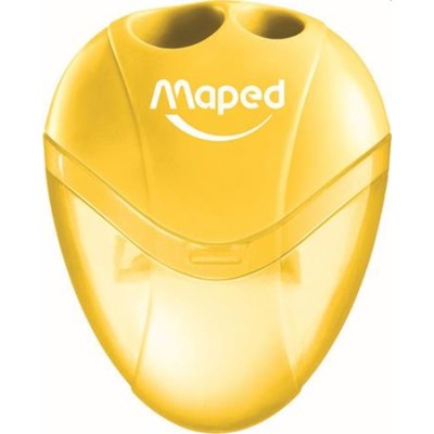 Hegyező, kétlyukú, tartályos, MAPED "I-Gloo", vegyes színek