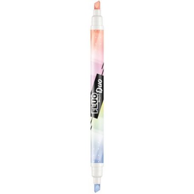 Szövegkiemelő készlet, 1-5 mm, kétvégű, MAPED "Fluo Peps Duo", 6 különböző pasztell szín