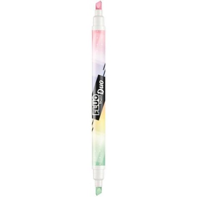 Szövegkiemelő készlet, 1-5 mm, kétvégű, MAPED "Fluo Peps Duo", 6 különböző pasztell szín