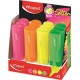 Szövegkiemelő display, 1-5 mm, MAPED "Glitter Fluo Peps", vegyes fluoreszkáló színek