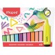 Szövegkiemelő készlet, 1-5 mm, MAPED "Fluo Peps Assorted", 12 különböző szín