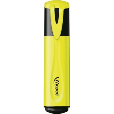Szövegkiemelő, 1-5 mm, MAPED "Fluo Peps Classic", sárga