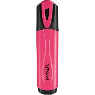 Szövegkiemelő, 1-5 mm, MAPED "Fluo Peps Classic", rózsaszín