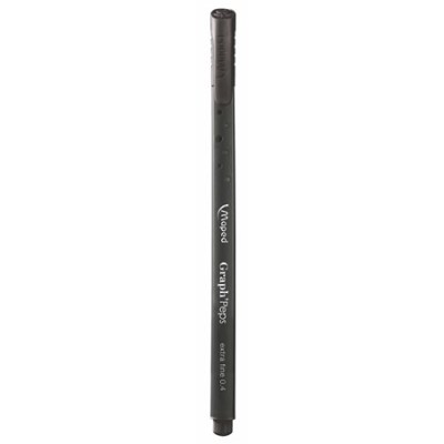 Tűfilc, 0,4 mm, MAPED "Graph`Peps", fekete