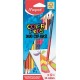 Színes ceruza készlet, kétvégű, háromszögletű, MAPED "Color`Peps Duo", 24 különböző szín