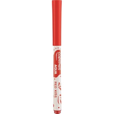 Akvarell filctoll készlet, 3,6 mm, ecsettel, MAPED "Color`Peps Aqua", 10 különböző szín