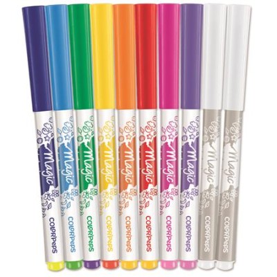 Filctoll készlet, 3,6 mm, MAPED "Color`Peps Magic", 8+2 különböző szín Filctoll készlet, 3,6 mm, MAPED "Color`Peps Magic", 8+2 különböző szín