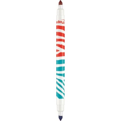 Filctoll készlet, kimosható, MAPED "Color`Peps Duo", 20 különböző szín
