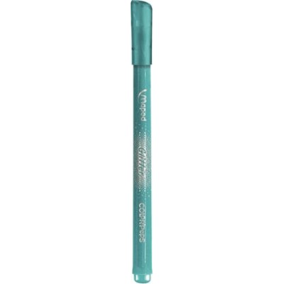 Filctoll készlet, 2,8 mm, csillámos, MAPED "Color`Peps Glitter", 10 különböző szín